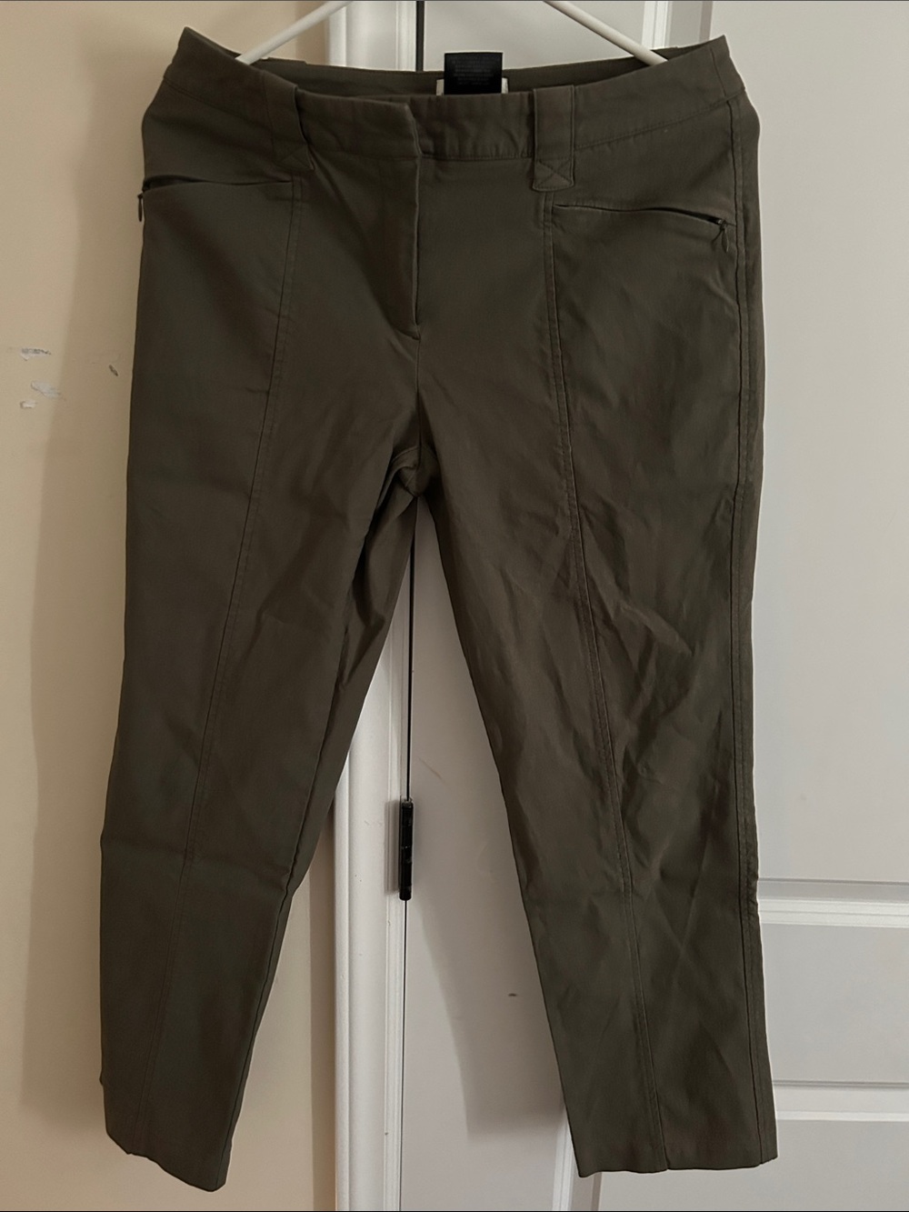 laurapetites size 6 olive green pants
